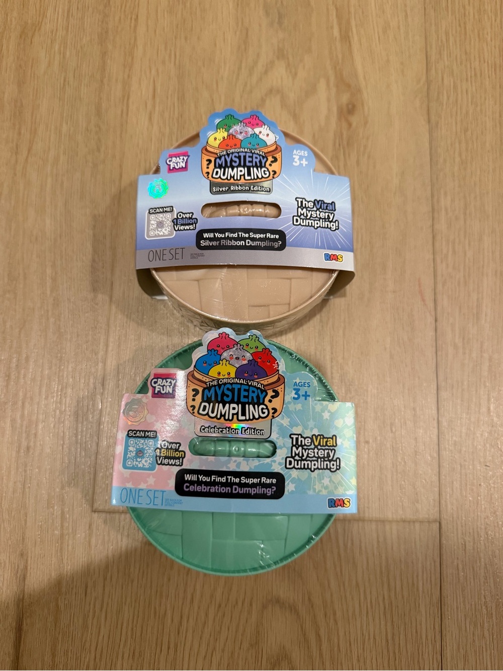 Listing is for BOTH - Brand New & Unopened RMS Dumplings